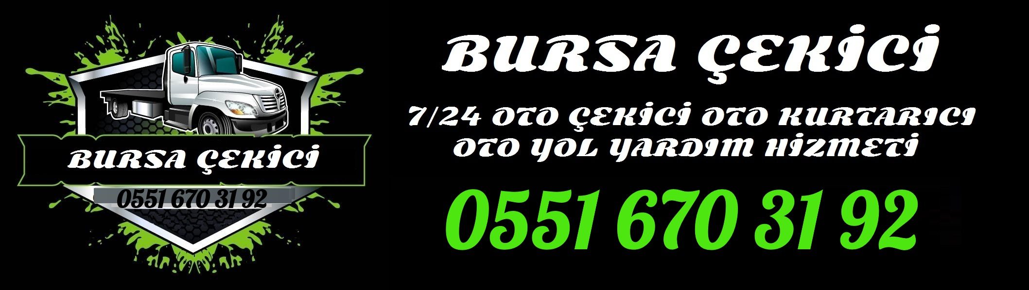 Bursa Çekici – 0551 670 31 92